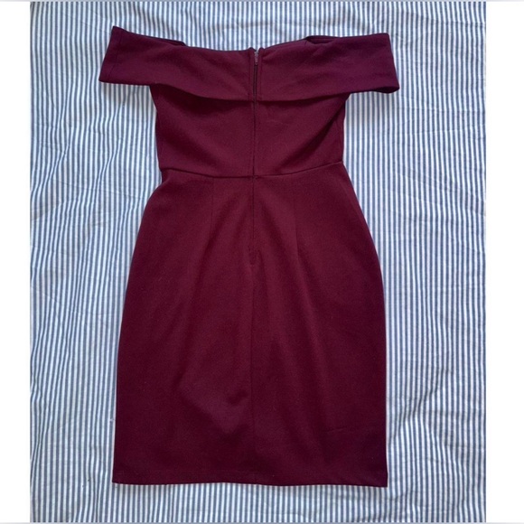 Women’s Speechless US 5 (Small) Maroon Sleeveless Bodycon Dress - Picture 4 of 10